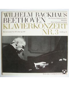 Wilhelm Backhaus: Ludwig van Beethoven (1770-1827) • Klavierkonzert Nr. 3 LP