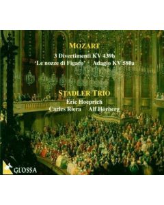 Wolfgang Amadeus Mozart (1756-1791) • 3 Divertimenti CD • Stadler Trio