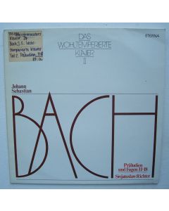 Johann Sebastian Bach (1685-1750) • Das Wohltemperierte Klavier II, 11-18 LP • Svjatoslav Richter