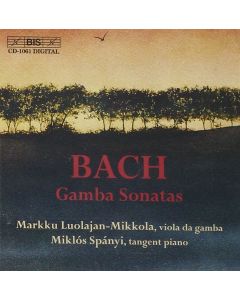 Johann Sebastian Bach (1685-1750) • Gamba Sonatas CD