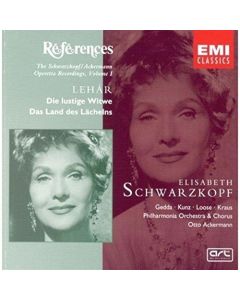 Elisabeth Schwarzkopf: Lehár (1870-1948) • Die lustige Witwe - Das Land des Lächelns 2 CDs