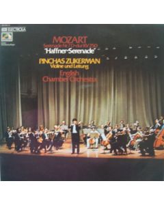 Pinchas Zukerman: Wolfgang Amadeus Mozart (1756-1791) • Haffner-Serenade LP