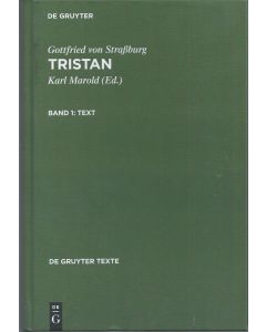 Gottried von Straßburg • Tristan, 2 Bände