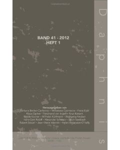 Daphnis • Band 41 - 2012, Heft 1