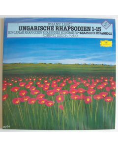 Franz Liszt (1811-1886) • Ungarische Rhapsodien 1-15 2 LPs • Roberto Szidon