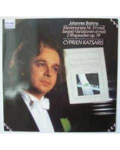 Cyprien Katsaris: Johannes Brahms (1833-1897) • Klaviersonate Nr. 3 F-moll LP