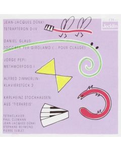 Dünki, Glaus, Pepi, Zimmerlin, Stockhausen • Tetraclavier CD