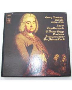 Händel (1685-1759) • 16 Orgelkonzerte 3 LP-Box • Edward Power Biggs