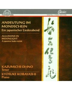 Andeutung im Mondschein • Ein japanischer Liederabend CD
