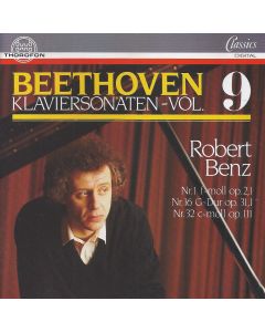 Robert Benz: Ludwig van Beethoven (1770-1827) • Klaviersonaten Vol. 9 CD