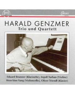 Harald Genzmer (1909-2007) • Trio und Quartett CD