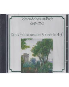 Johann Sebastian Bach (1685-1750) • Brandenburgische Konzerte 4-6 CD