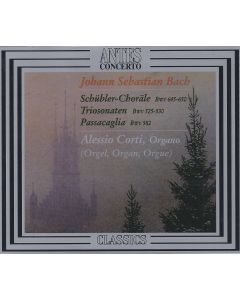 Johann Sebastian Bach (1685-1750) • Orgelwerke 2 CDs • Alessio Corti