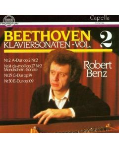 Robert Benz: Ludwig van Beethoven (1770-1827) • Klaviersonaten Vol. 2 CD