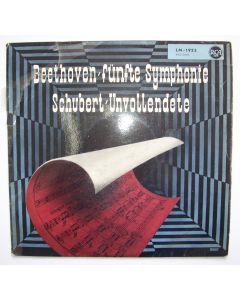 Charles Münch: Beethoven • Fünfte Symphonie & Schubert • Unvollendete LP