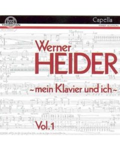 Werner Heider • Mein Klavier und ich Vol. 1 CD