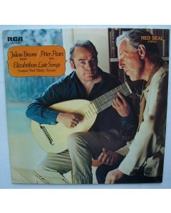 Julian Bream & Peter Pears • Elizabethan Lute Songs LP
