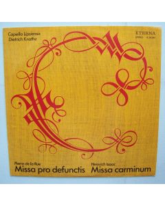 Pierre de la Rue (1450-1518) • Missa pro defunctis LP • Capella Lipsiensis