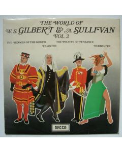 Gilbert & Sullivan • The World of W. S. Gilbert & A. Sullivan Vol. 2 LP