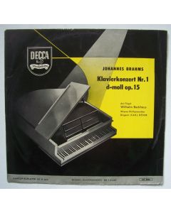 Johannes Brahms (1833-1897) • Klavierkonzert Nr. 1 LP • Wilhelm Backhaus