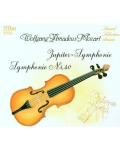 Wolfgang Amadeus Mozart (1756-1791) • Jupiter-Symphonie • Symphonie Nr. 40 2 CDs