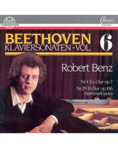 Robert Benz: Ludwig van Beethoven (1770-1827) • Klaviersonaten Vol. 6 CD