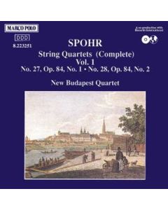 Louis Spohr (1784-1859) - Streichquartette Vol.1 CD