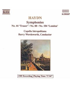 Joseph Haydn (1732-1809) - Symphonien Nr.44,88,104 CD