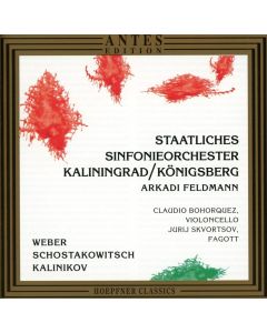 Weber, Schostakowitsch, Kalinikov CD