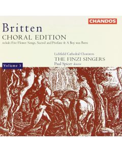 Benjamin Britten (1913-1976) • Choral Edition Volume 3 CD