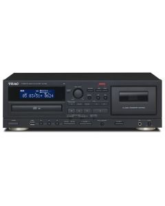 TEAC AD-850-SE CD- & Kassettenspieler mit USB, Schwarz Technik