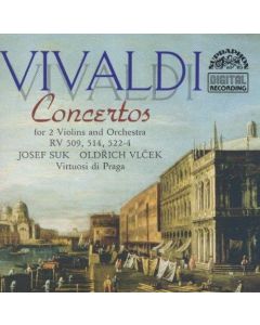Antonio Vivaldi (1678-1741) • Concertos for 2 Violins CD • Josef Suk, Oldrich Vlcek