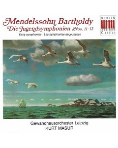 Felix Mendelssohn-Bartholdy (1809-1847) • Die Jugendsymphonien Nos. 11 & 12 CD