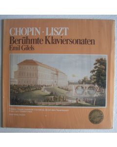 Emil Gilels • Berühmte Klaviersonaten LP