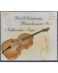 Peter Tchaikovsky (1840-1893) • Klavierkonzert Nr. 1 - Nußknacker-Suite 2 CDs