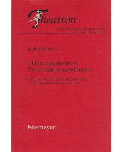 Isabel Matthes • »Der allgemeinen Vereinigung gewidmet«