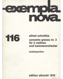 Alfred Schnittke (1934-1998) • Concerto grosso Nr. 3