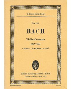 Johann Sebastian Bach (1685-1750) • Violin-Concerto BWV 1041