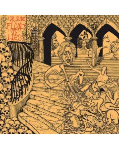 UK Subs (U.K. Subs) - Flood Of Lies (2024 Remaster) (Limited Edition) (Transparent Ochre Vinyl) LP