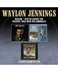 Waylon Jennings - Just To Satisfy You / Waylon / Country Folk With CD