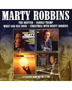 Marty Robbins - The Drifter / Saddle Tramp / What God Has Done / Christmas With Marty Robbins CD