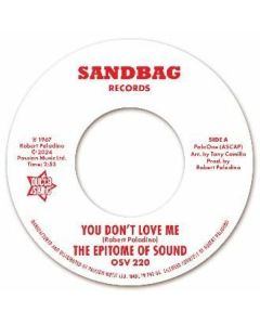 The Epitome Of Sound - You Don't Love Me / Where Were You SIN