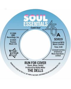 The Dells - Run For Cover / Wear It On Your Face SIN