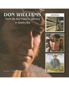 Don Williams - You're My Best Friend / Harmony / Country Boy CD