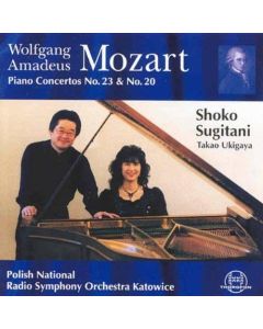 Shoko Sugitani: Mozart (1756-1791) • Piano Concertos No. 23 & No. 20 CD