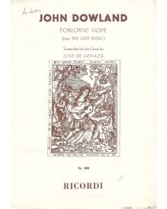 John Dowland (1563-1626) • Forlone Hope