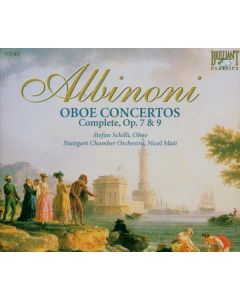 Tomaso Albinoni (1671-1751) - Oboenkonzerte op.7 Nr.2,3,5-9,11,12 CD