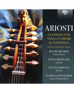 Attilio Ariosti (1666-1729) - Lessons Nr.1-6 für Viola d'amore & Bc (London 1724) CD