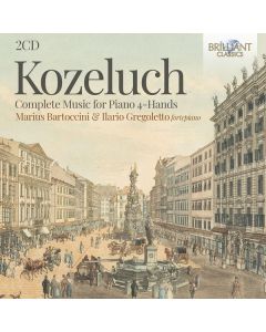 Leopold Kozeluch (1747-1818) - Sämtliche Sonaten für Klavier 4-händig CD