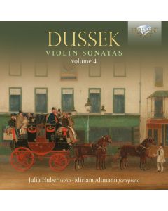 Johann Ludwig Dussek (1760-1812) - Violinsonaten Vol.4 CD